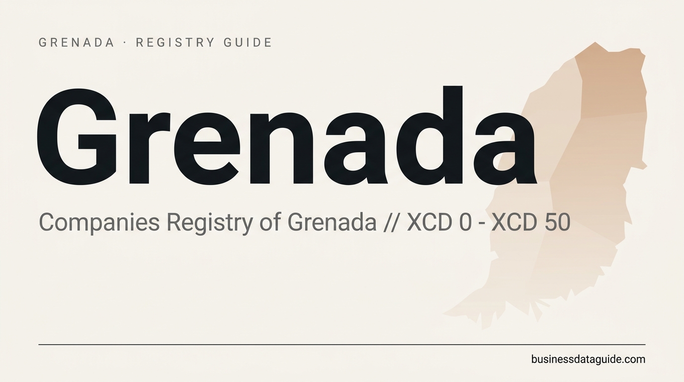 Grenada company registry guide cover