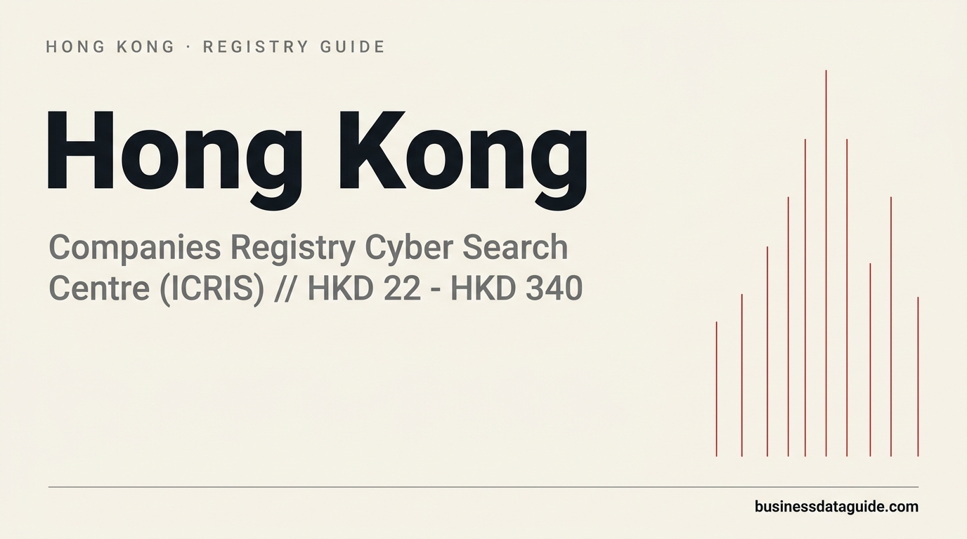 Hong Kong Company Data Suppliers: An Editorial Buyer's Guide