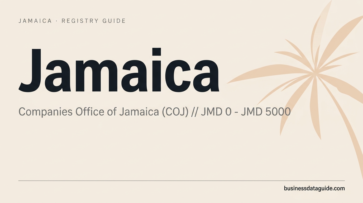 Jamaica company registry guide cover